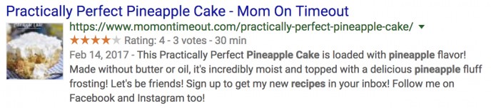 snippet google